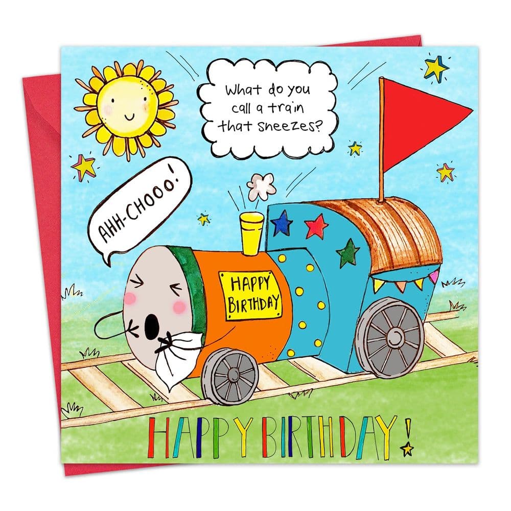 Children's Birthday Card Funny Children's Birthday Card Children's Card ...