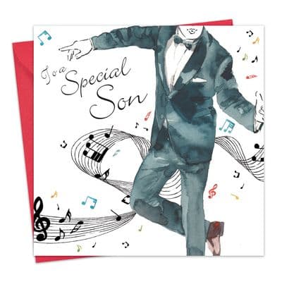 Son Happy Birthday Card