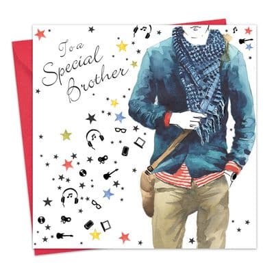 Special Brother Birthday Card