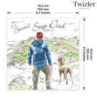 Relation Birthday Cards. Birthday Card For Him. Stepdad Birthday Card. Happy Birthday Cards. Twizler.