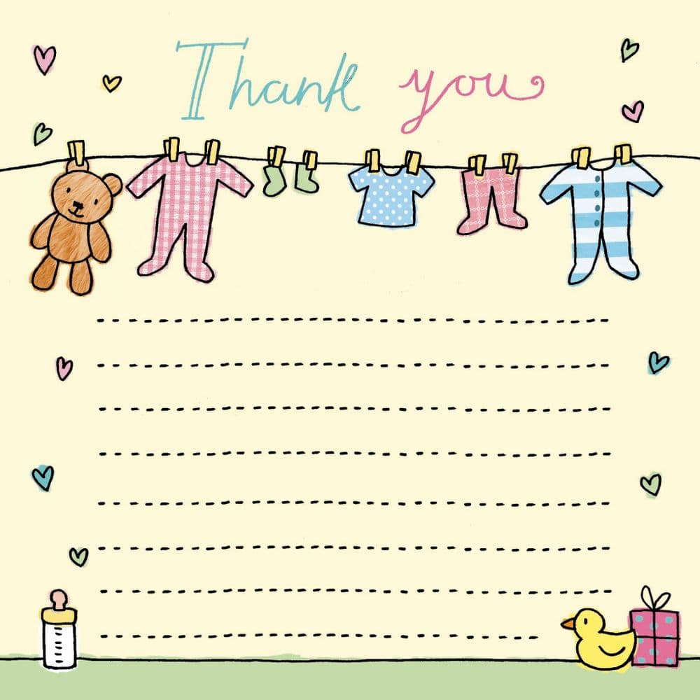 thank you notes for kids, thank you cards for children, kids thank you