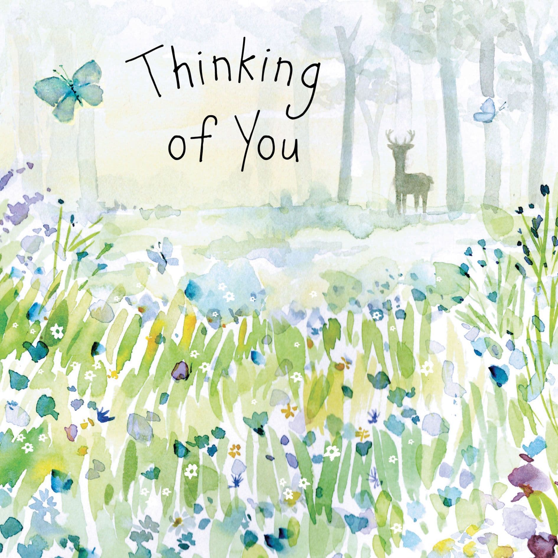 Thinking Of You Card - Jenny Printable