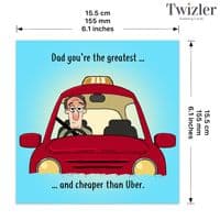 Funny Fathers Day Cards. Funny Fathers Day Cards. Funny Dads Day Cards. Humorous Greeting Cards. Twizler.