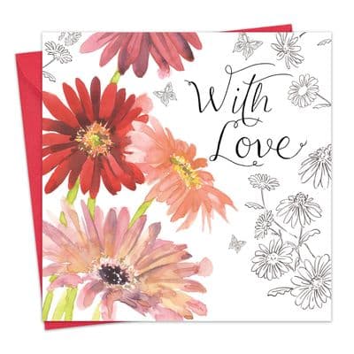 With Love - Women's Birthday Card