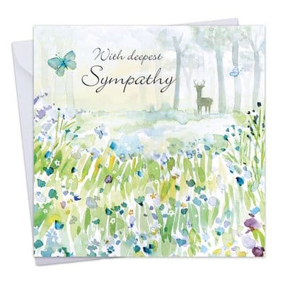 With Sympathy Card