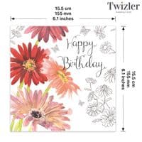 Gorgeous Birthday Cards. Birthday Card For Her. Female Birthday Card. Happy Birthday Cards. Twizler.