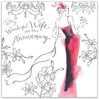 Anniversary Cards. Card For Wife Anniversary Card. I love you card. Partner Anniversary Card. Twizler.