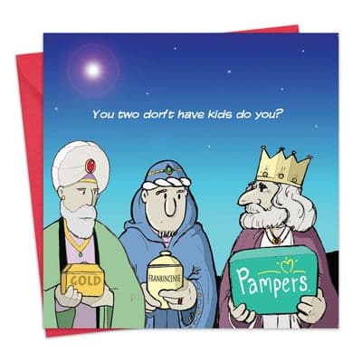 You Two Don't Have Kids Funny Xmas Card