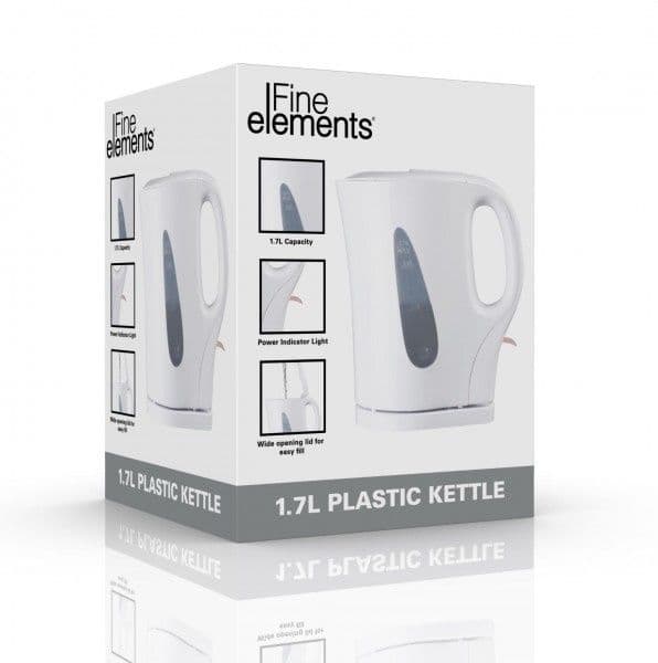Fine Elements 1 7L Kettle White 2 2kw