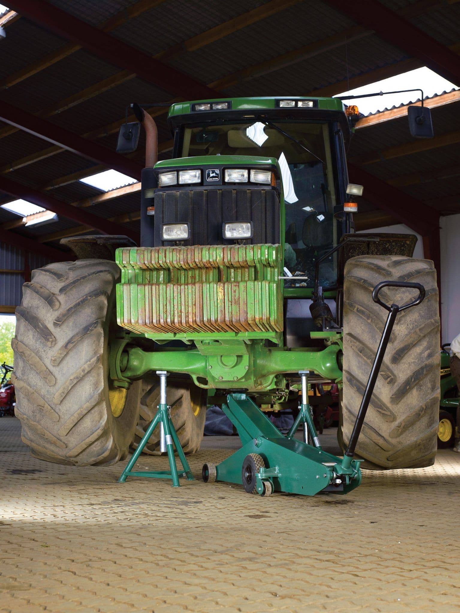 Compac 10 Ton High Lift Hydraulic Trolley Jack 10THC