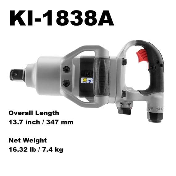 Kuani Lightweight Air Impact Wrench KI1838A