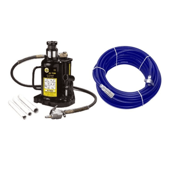 OMEGA AirHydraulic Bottle Jack 20 tons OM18202 Truck package