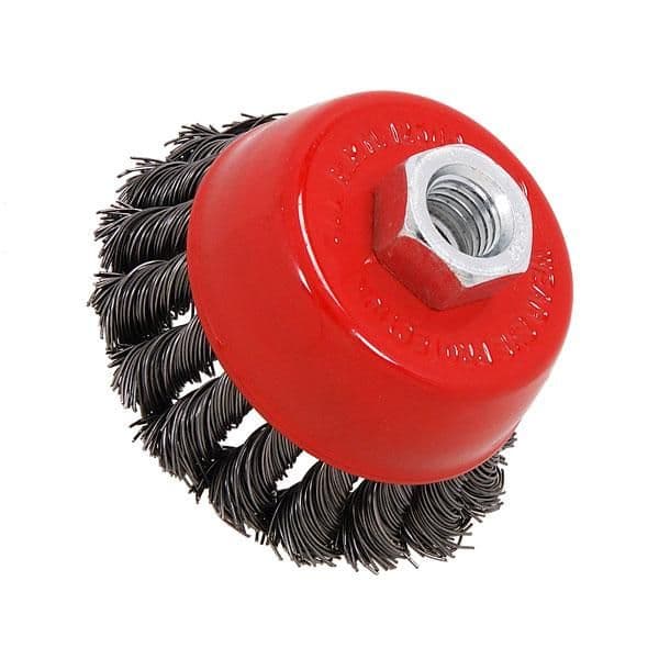 Rotary Knotted Wire Brush 75mm