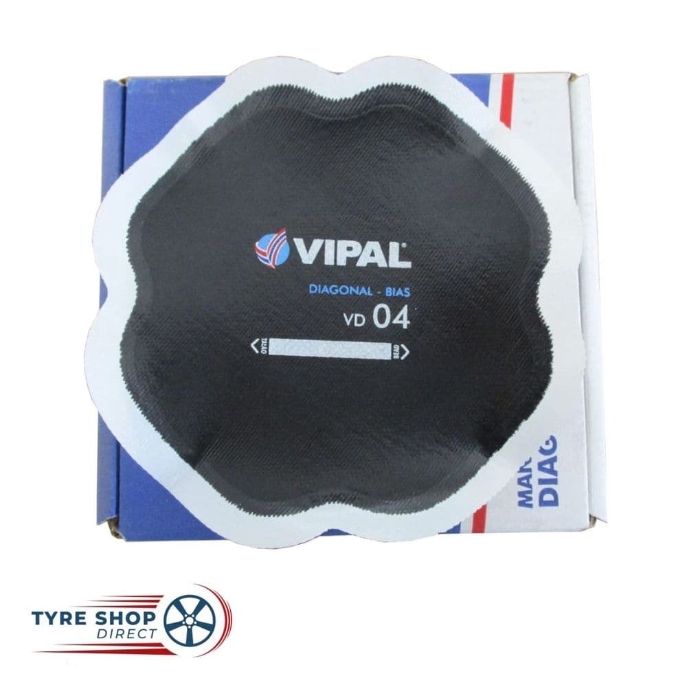 Vipal VD04 135mm Cross Ply Patch - Pack 10