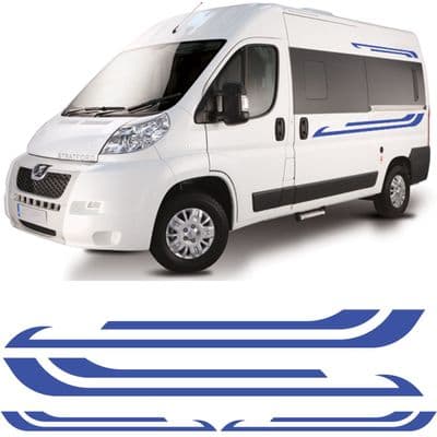 (No.102) MOTORHOME GRAPHICS STICKERS DECALS CAMPER VAN CARAVAN UNIVERSAL FITTING - 324646126273