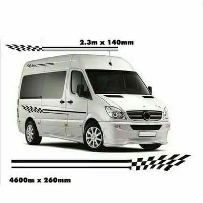 (No.754) CAMPER VAN GRAPHICS, MOTORHOME DECALS, VINYL STICKERS, CAMPERVAN DECALS
