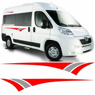 (No.765) MOTORHOME GRAPHICS STICKERS DECALS CAMPER VAN CARAVAN UNIVERSAL FITTING