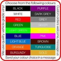 (No.823) CAMPER VAN GRAPHICS, MOTORHOME DECALS, VINYL STICKERS, CAMPERVAN DECALS