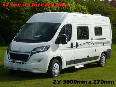 (No.829) MOTORHOME GRAPHICS STICKERS DECALS CAMPER VAN CARAVAN UNIVERSAL FITTING