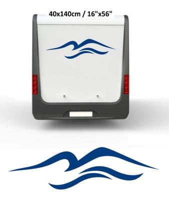 (No.857) CAMPER VAN GRAPHICS MOTORHOME STICKERS GRAPHICS DECALS CARAVAN DECALS