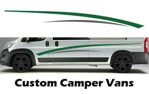 No 879 Camper Van Stickers/Vinyl Graphics Motor Home Stickers RV Camper ...