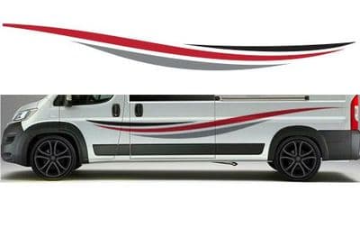 (No.889) CAMPER VAN GRAPHICS, MOTORHOME DECALS, VINYL STICKERS, CAMPERVAN DECALS