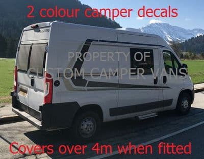 (No.891) MOTORHOME GRAPHICS STICKERS DECALS CAMPER VAN CARAVAN UNIVERSAL FITTING