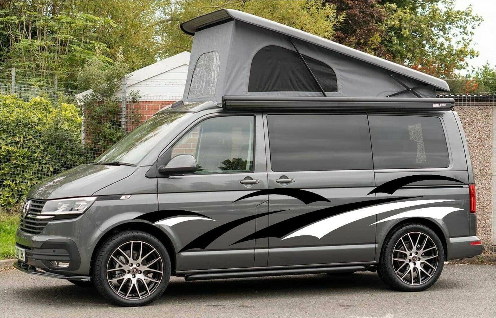 No 918 CAMPER VAN GRAPHICS MOTORHOME DECALS VINYL STICKERS CAMPERVAN DECALS