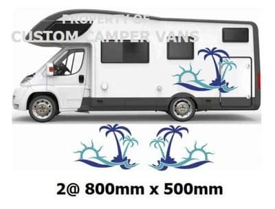(No.925) CAMPER VAN GRAPHICS, MOTORHOME DECALS, VINYL STICKERS, CAMPERVAN DECALS - 324578717703