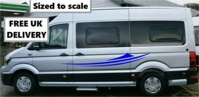 (No.951) Camper Van Graphics, Motor Home Vinyl Graphics Kit, Decals / Stickers.