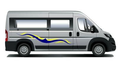 (No.987) CAMPER VAN GRAPHICS, MOTORHOME DECALS, VINYL STICKERS, CAMPERVAN DECALS