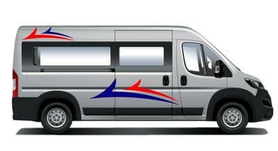(No.989) CAMPER VAN GRAPHICS, MOTORHOME DECALS, VINYL STICKERS, CAMPERVAN DECALS