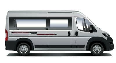 (No.990) CAMPER VAN GRAPHICS, MOTORHOME DECALS, VINYL STICKERS, CAMPERVAN DECALS