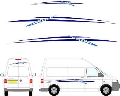 109 - Camper Van Graphics, Motor Home Vinyl Graphics Kit, Decals / Stickers.