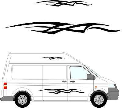 127 - Camper Van Graphics, Motor Home Vinyl Graphics Kit, Decals / Stickers.