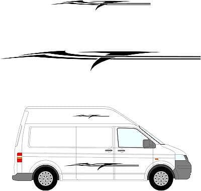 159 - Camper Van Graphics, Motor Home Vinyl Graphics Kit, Decals / Stickers.