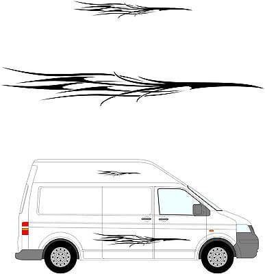 165 - Camper Van Graphics, Motor Home Vinyl Graphics Kit, Decals / Stickers.