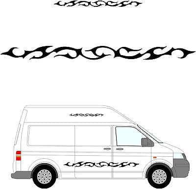 167 - Camper Van Graphics, Motor Home Vinyl Graphics Kit, Decals / Stickers.