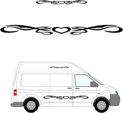 168 - Camper Van Graphics, Motor Home Vinyl Graphics Kit, Decals / Stickers.
