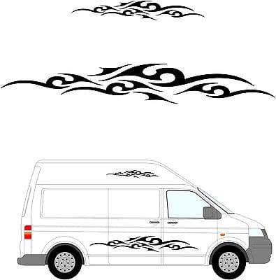 169 - Camper Van Graphics, Motor Home Vinyl Graphics Kit, Decals / Stickers.