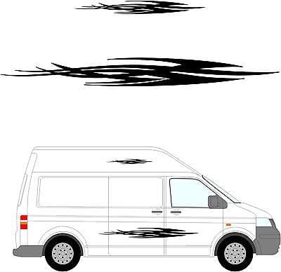 173 - Camper Van Graphics, Motor Home Vinyl Graphics Kit, Decals / Stickers.