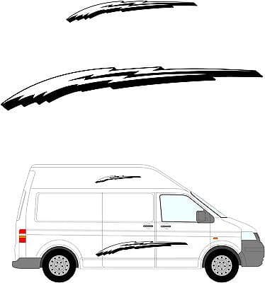 178 - Camper Van Graphics, Motor Home Vinyl Graphics Kit, Decals / Stickers.