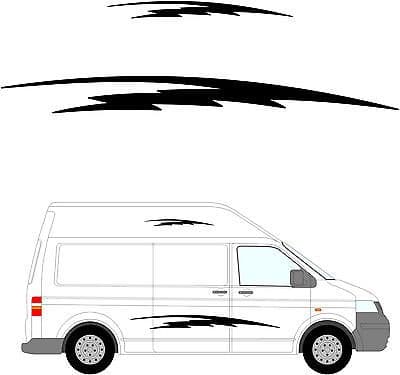 179 - Camper Van Graphics, Motor Home Vinyl Graphics Kit, Decals / Stickers.