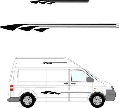 191 - Camper Van Graphics, Motor Home Vinyl Graphics Kit, Decals / Stickers.