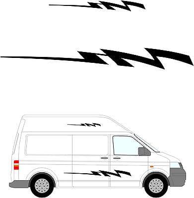 197 - Camper Van Graphics, Motor Home Vinyl Graphics Kit, Decals / Stickers.