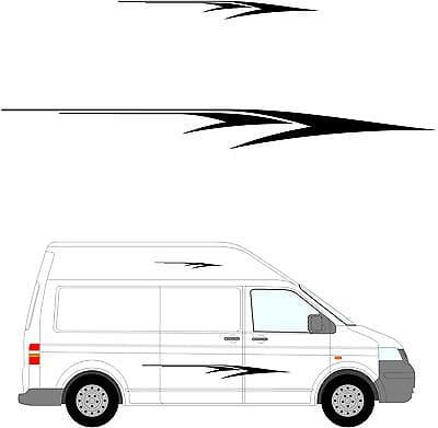 205 - Camper Van Graphics, Motor Home Vinyl Graphics Kit, Decals / Stickers.