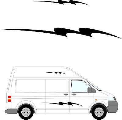 210 - Camper Van Graphics, Motor Home Vinyl Graphics Kit, Decals / Stickers.