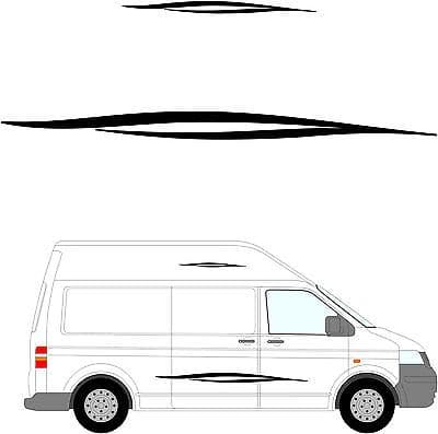 220 - Camper Van Graphics, Motor Home Vinyl Graphics Kit, Decals / Stickers.