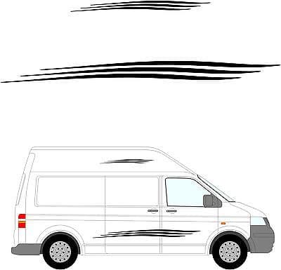 221 - Camper Van Graphics, Motor Home Vinyl Graphics Kit, Decals / Stickers.