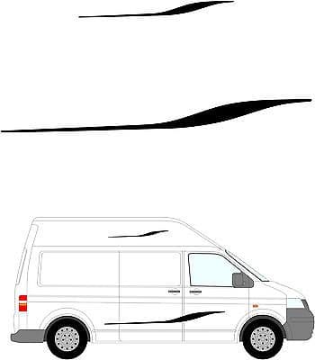 227 - Camper Van Graphics, Motor Home Vinyl Graphics Kit, Decals / Stickers.
